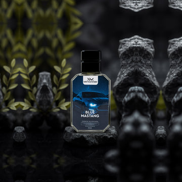 Blue Mastang